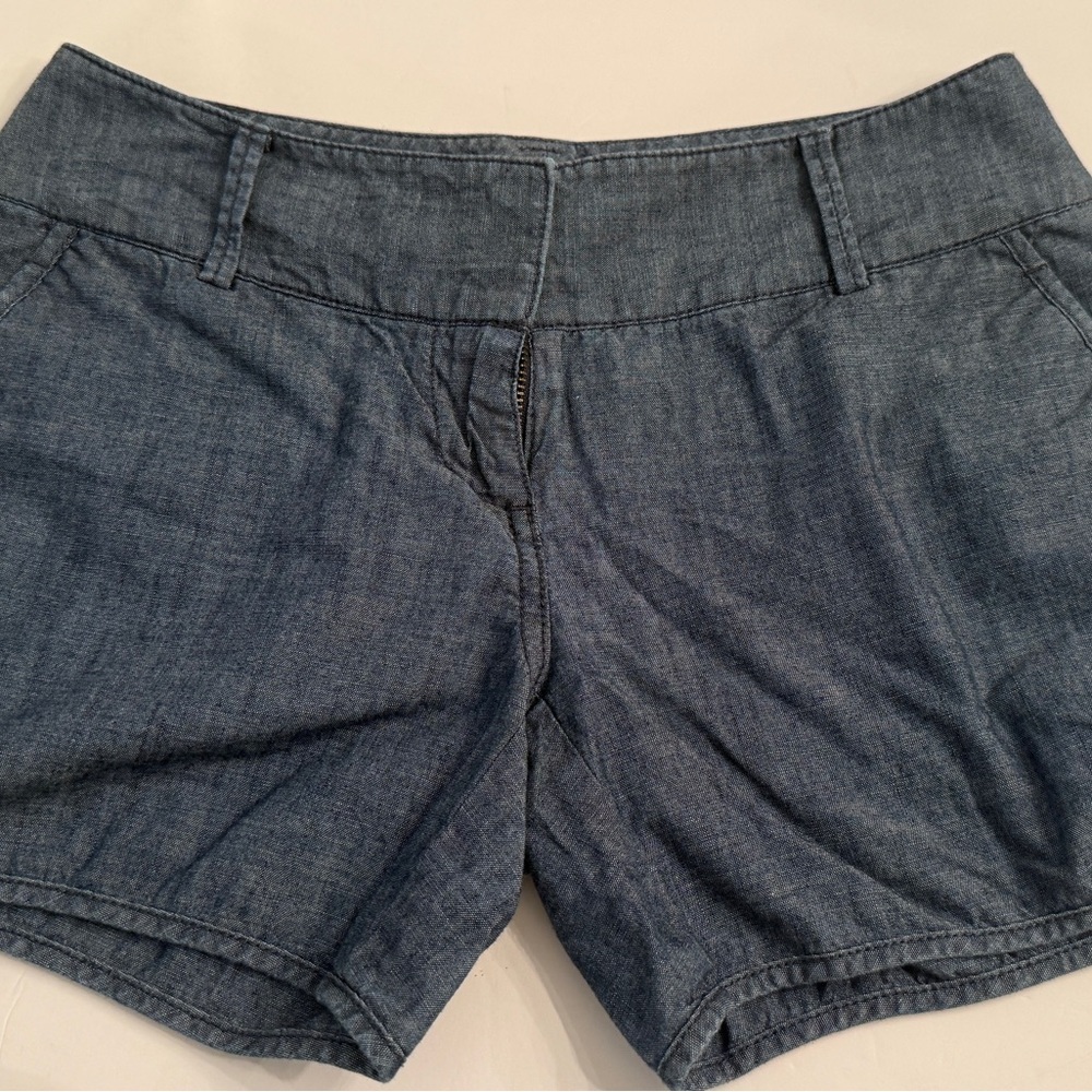 The Limited Denim-Style Shorts - Blue